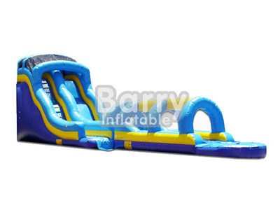 Custom Slip Slide Inflatable For Backyard,Inflatable Slip And Slide For Commercial  BY-SNS-055